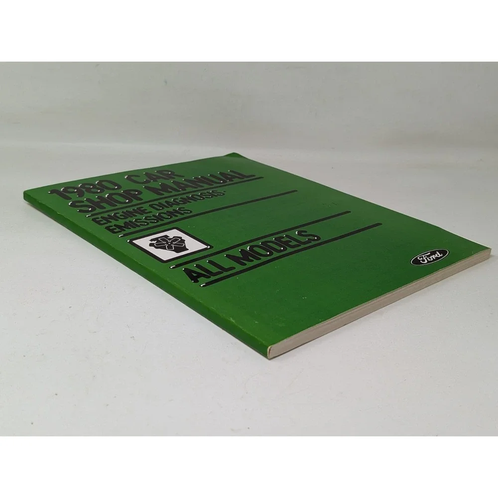 1980 Ford Car Shop‎ Manual Engine Diagnosis Emissions All Models Manual Book 2nd